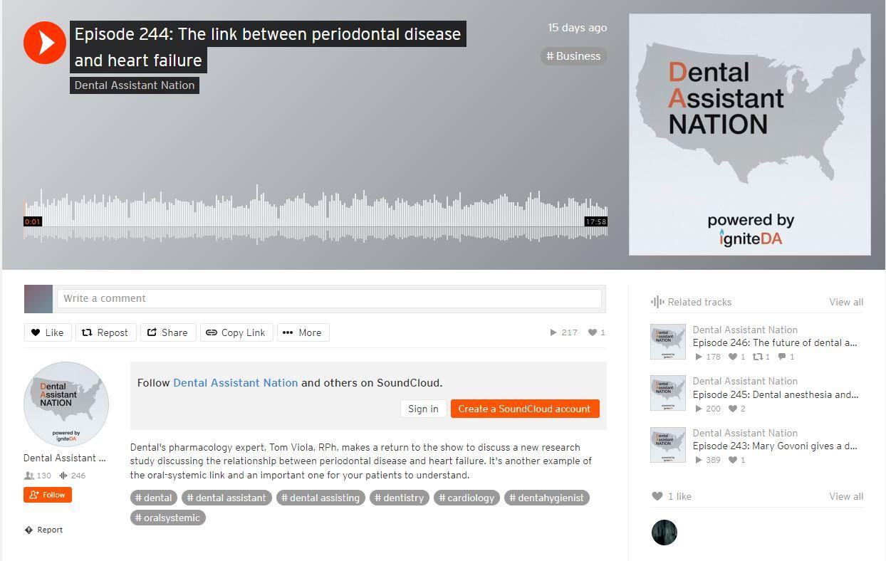 Episode 244: The link between periodontal disease and heart failure